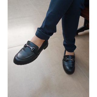Mocassim Feminino Sola Tratorada Calçado Feminino Mocassim preto Confort Social Moderno Sapatilha em Oferta na Shopee