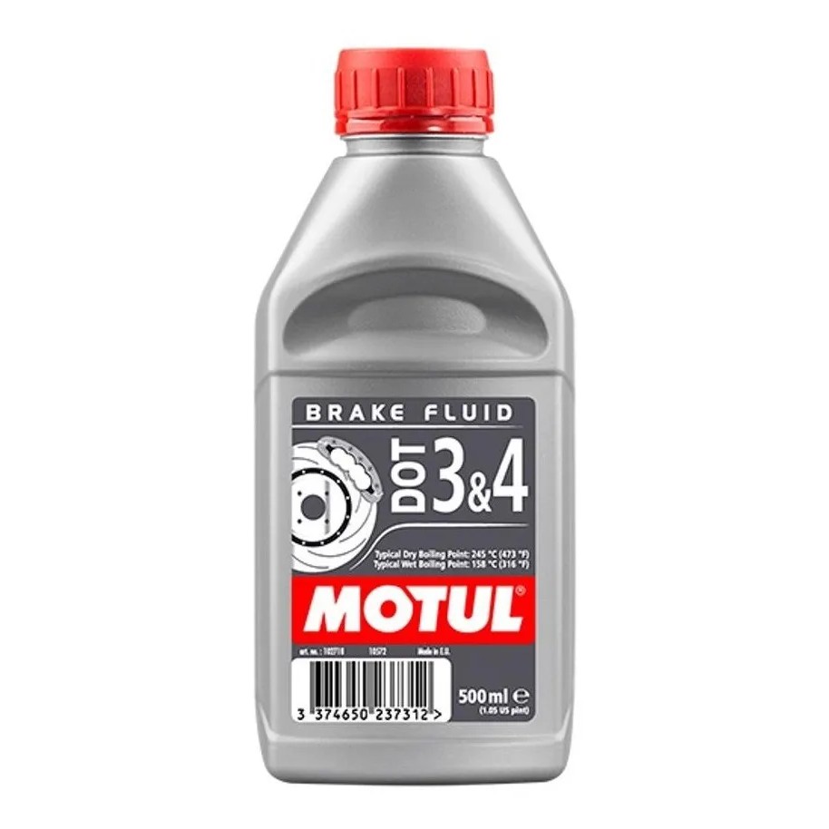 Óleo Fluido Freio Motul Dot 3 E 4 500ml Brake Fluid - Spare Parts and Accessories for Vehicles