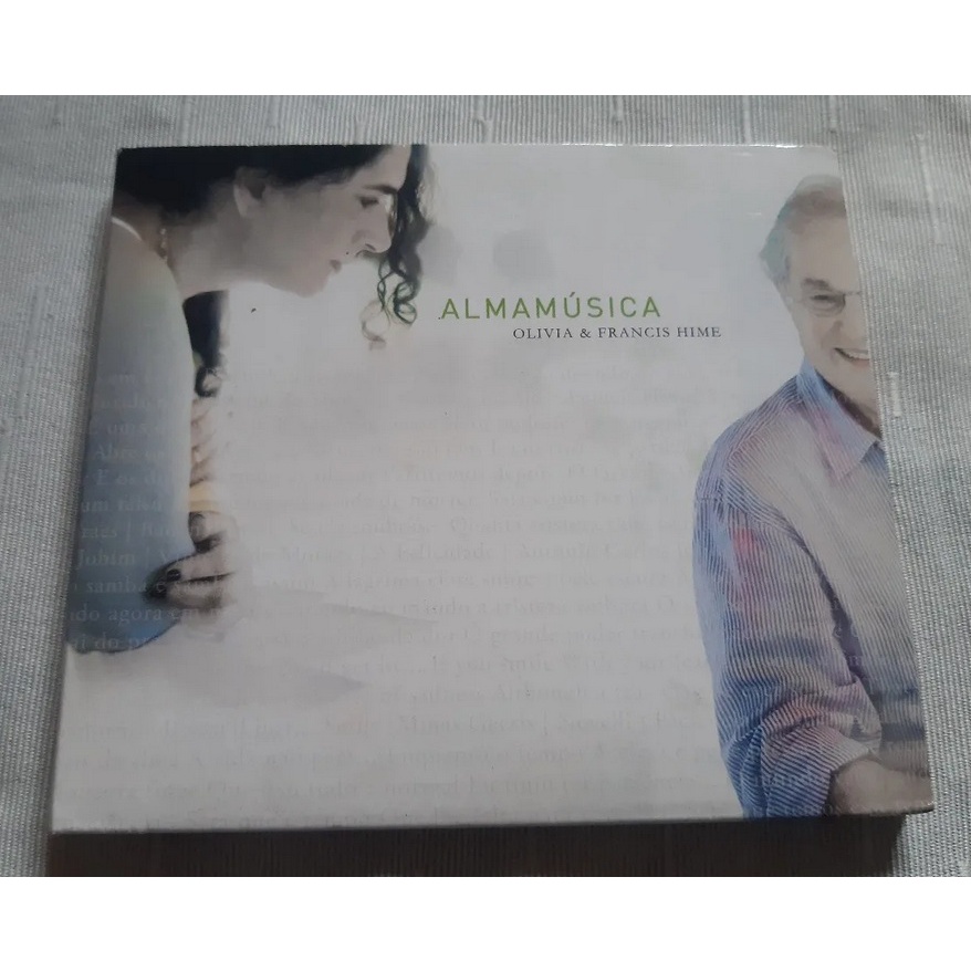 CD Olivia & Francis Hime - Alma Música - Impecável Estado