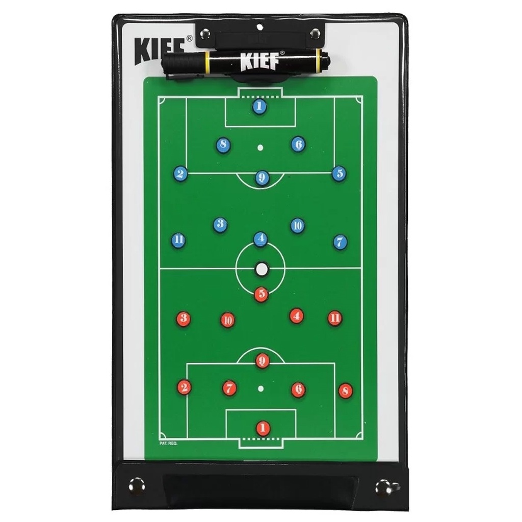Prancheta Tática Magnética Futebol de Campo Kief