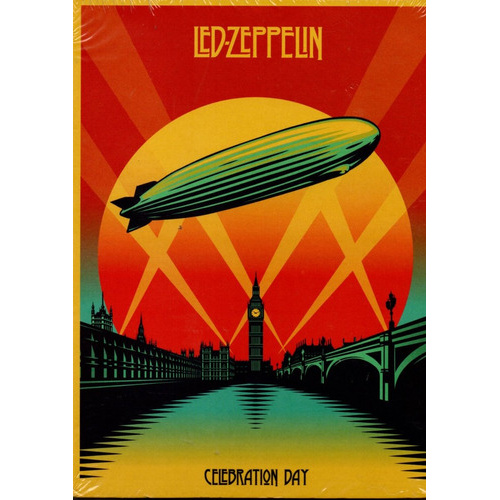 Dvd Led Zeppelin - Celebration Day Kit C/ 2 Cds + 1 Dvd