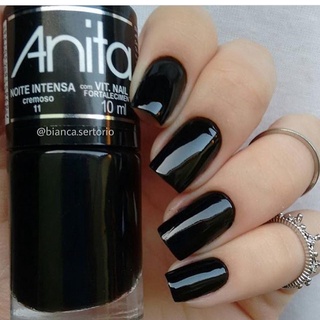 Esmalte Anita Preto Escuro Outono Inverno 10ml - Escolha suas cores
