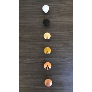 Puxador Ponto Para Gavetas Furo Único - Criativa em Oferta na Shopee