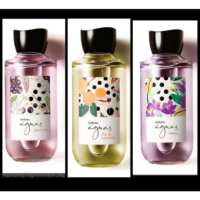 Colônia desodorante Águas de Natura. Natura