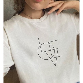 Camiseta Feminina Love Aesthetic Blusa Tumblr Amor