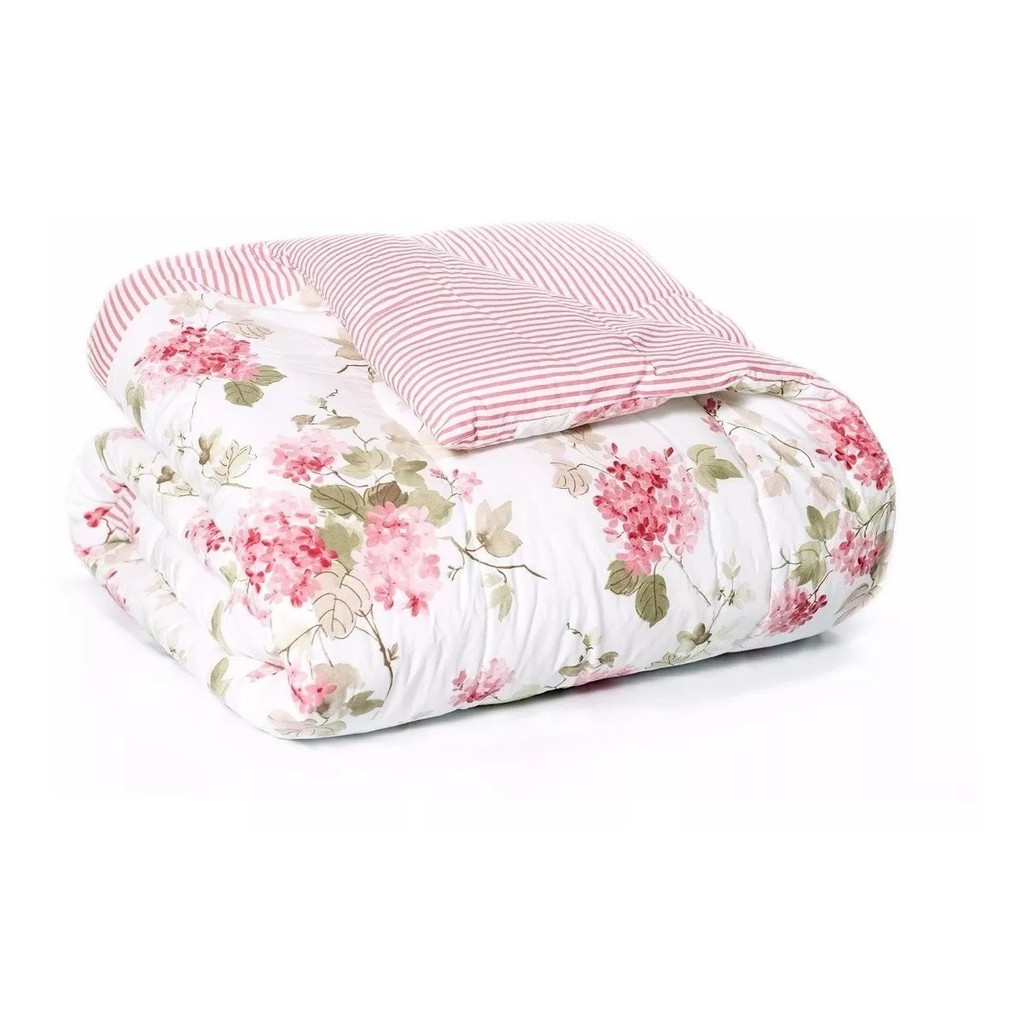 Edredom edredon Casal Padrão Estampado em Oferta na Shopee
