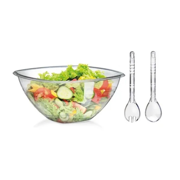 Saladeira Conjunto Para Salada 3 Peças