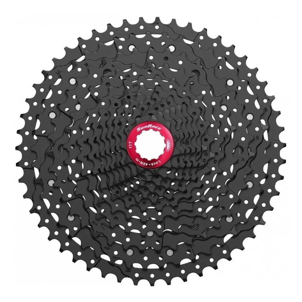 Cassete K7 Bicicleta Mtb Sunrace Mz800 Bike 12v 11-51 Compatível Shimano Xtr Xt Slx