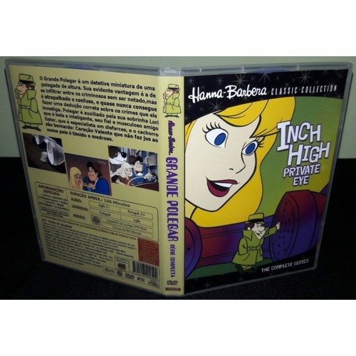 Dvd Grande Polegar Detetive Particular - ( Desenho )