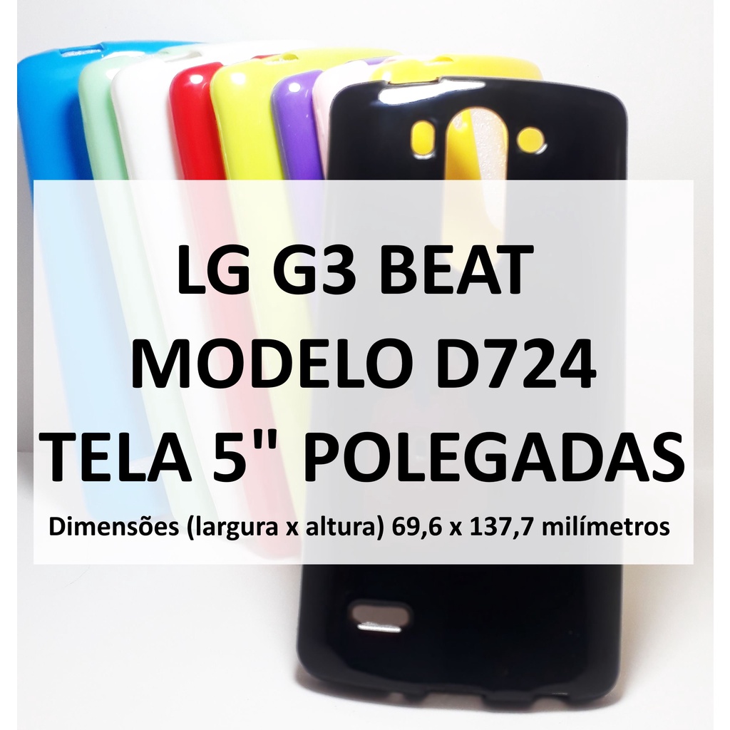 Capa de Celular LG G3 Beat Dual-sim LG-D724 LG G3S LG B2 mini LG G3 Beat  (D724) LG G3 S (D722) | Shopee Brasil
