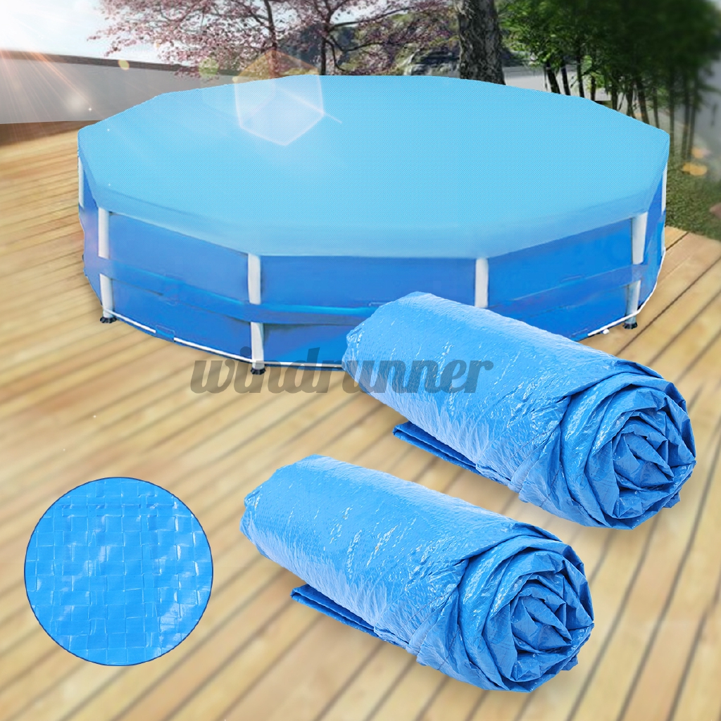 Capa De Piscina 10ft 12ft Redonda Acima Do Chao Jardim Piscina Polar Inverno Shopee Brasil