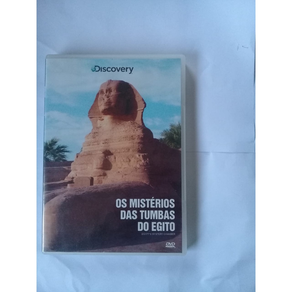 Dvd - Os Mistérios Das Tumbas Do Egito - Discovery - 2012