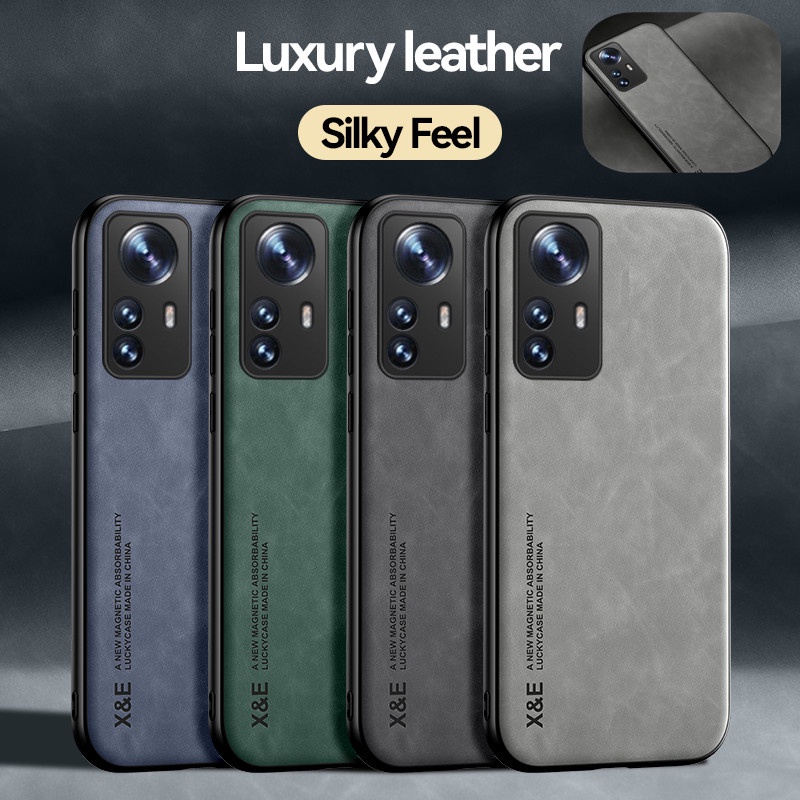 Capa De Couro Magnética PU Para Samsung Galaxy S24 S23 S22 Ultra Plus S23 S21 S20 FE Traseira Comercial Macia Fosca