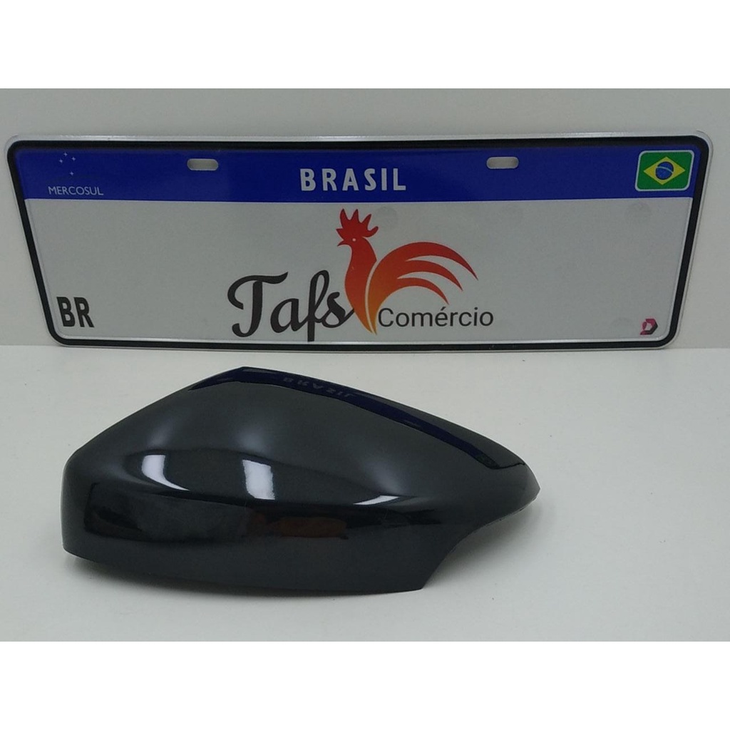 Capa Retrovisor Logan Sandero Versa para Retrovisor com Pisca LE Preto Nacre