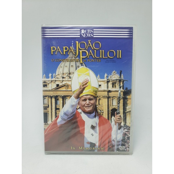 Dvd Papa Joao Paulo Ii O Construtor De Pontes