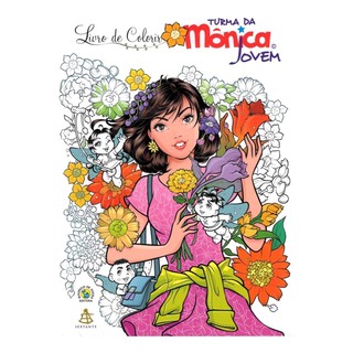 Livro de Colorir Turma da Monica Jovem