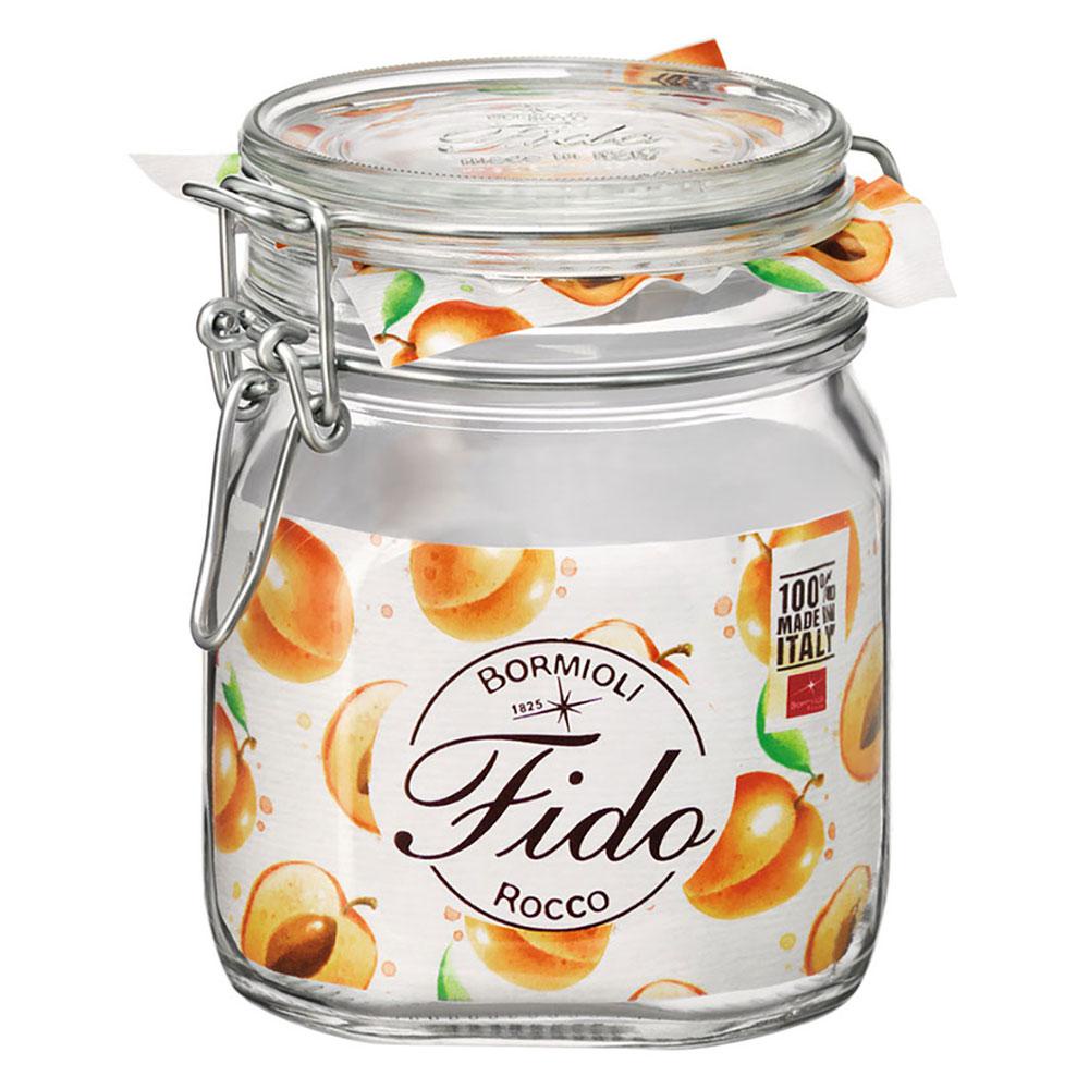 Pote Fido Italiano Hermetico De Vidro 750 ML Bormioli Rocco Original