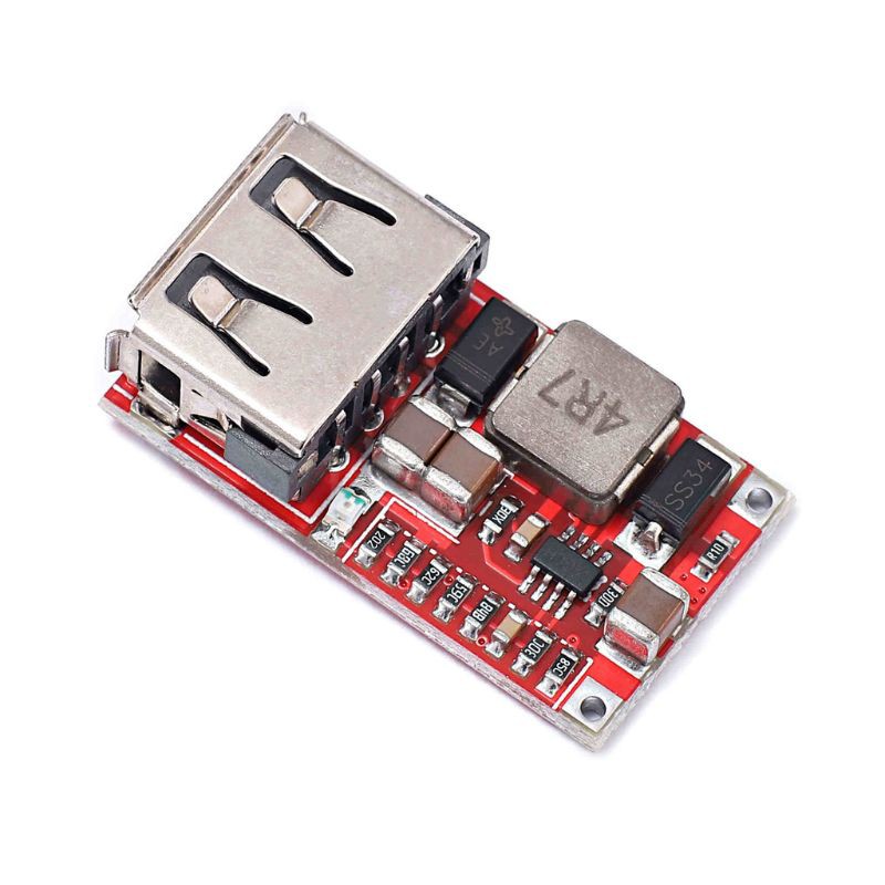 6-24V 12V/24V to 5V 3A CAR USB Charger Module DC-DC-Buck Step Down ...