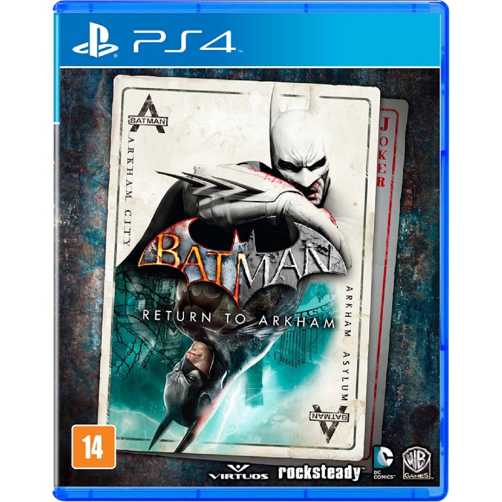 Batman Arkham City e Asylum 2 em 1 Original - Xbox 360 - Escorrega o Preço