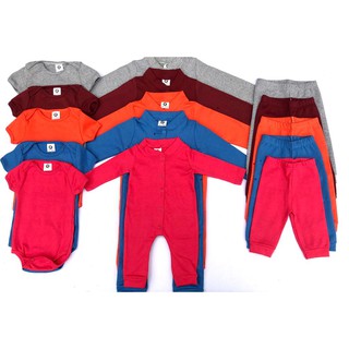 Kit Roupa Bebê 3 Peças Body + Macacão + Mijão com Elastano Macio e Confortável Qualidade I...