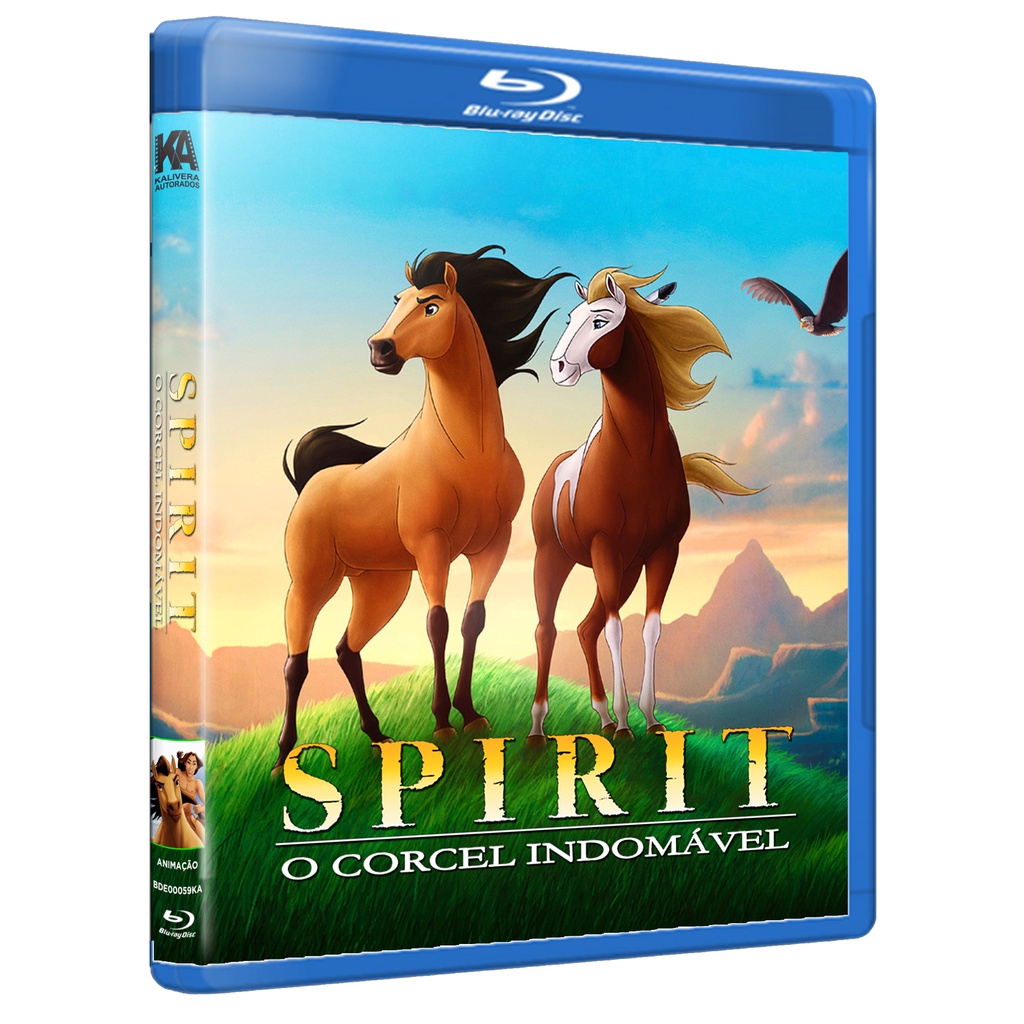 Bluray Spirit - O Corcel Indomavel - Escorrega o Preço