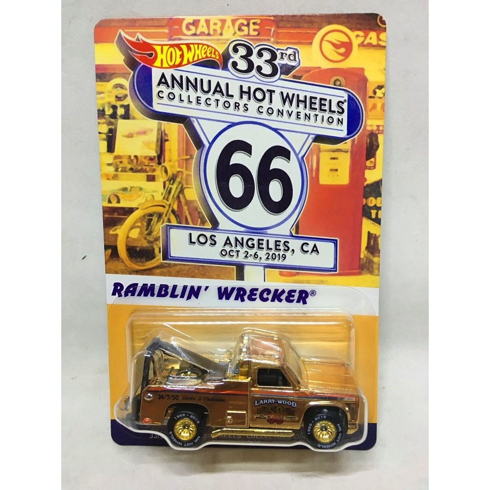 HOT WHEELS - RAMBLIN' WRECKER - DINNER CAR - 33RD ANNUAL HW COLLECTORS CONVENTION - LOS ANGELES, CA - OUTUBRO 2019