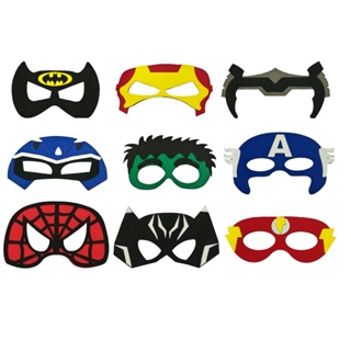 Máscara Super Heróis Temática Infantil Fantasias Masculina EVA Barato Menino Promoção em Oferta na Shopee