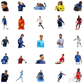 50Pcs/Set Football Superstar Series 01 Autocolantes De Futebol Série Faça-Você-Mesmo Moda Skate Portátil Doodle Stickers #5