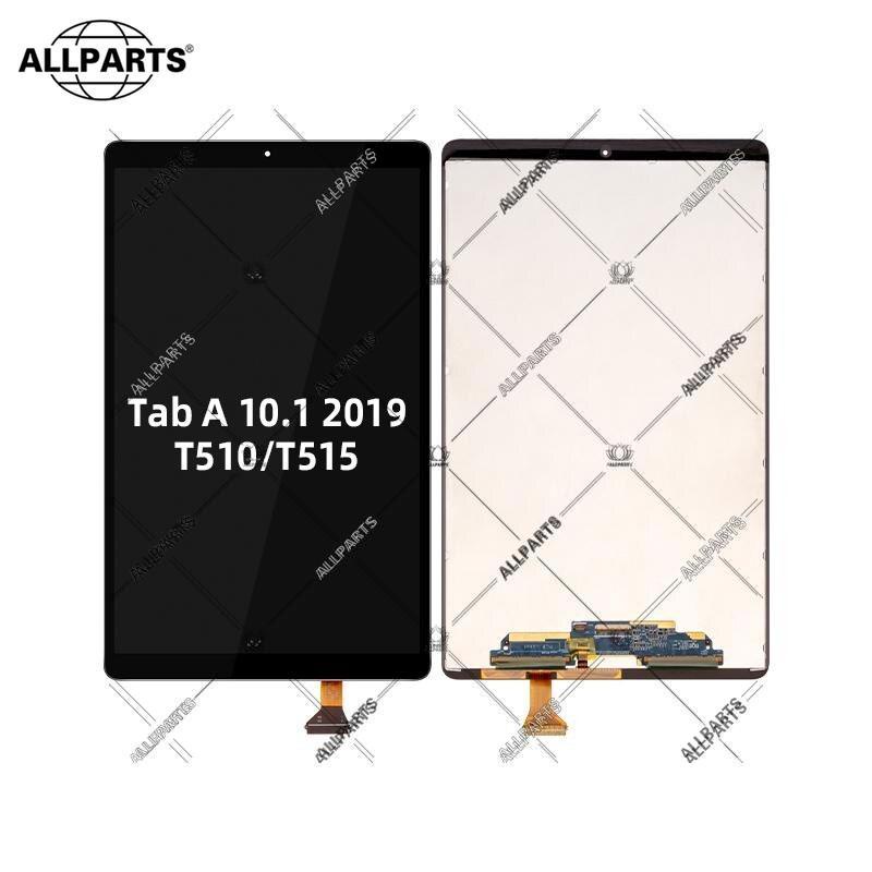 10.1" Original Tela Frontal Display do SAMSUNG Galaxy Tab A 10.1 2019 WiFi / LTE T510 T515 Tablet LCD Touch Completo Compatível