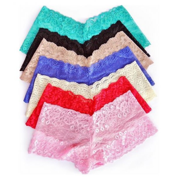 5 Shortinho Caleçon Renda