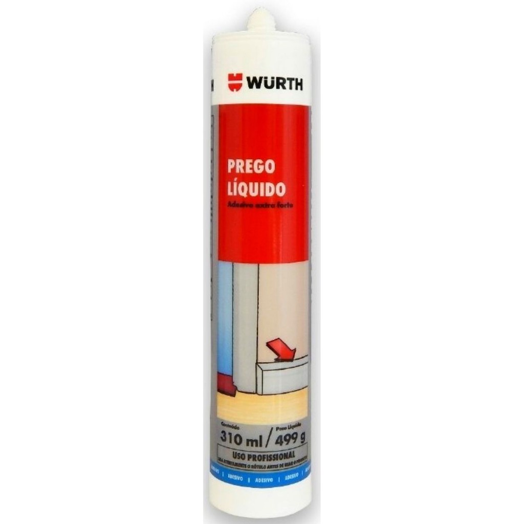 Prego Líquido Adesivo Cola Plástico Vidro Madeira Granito - Home & Living
