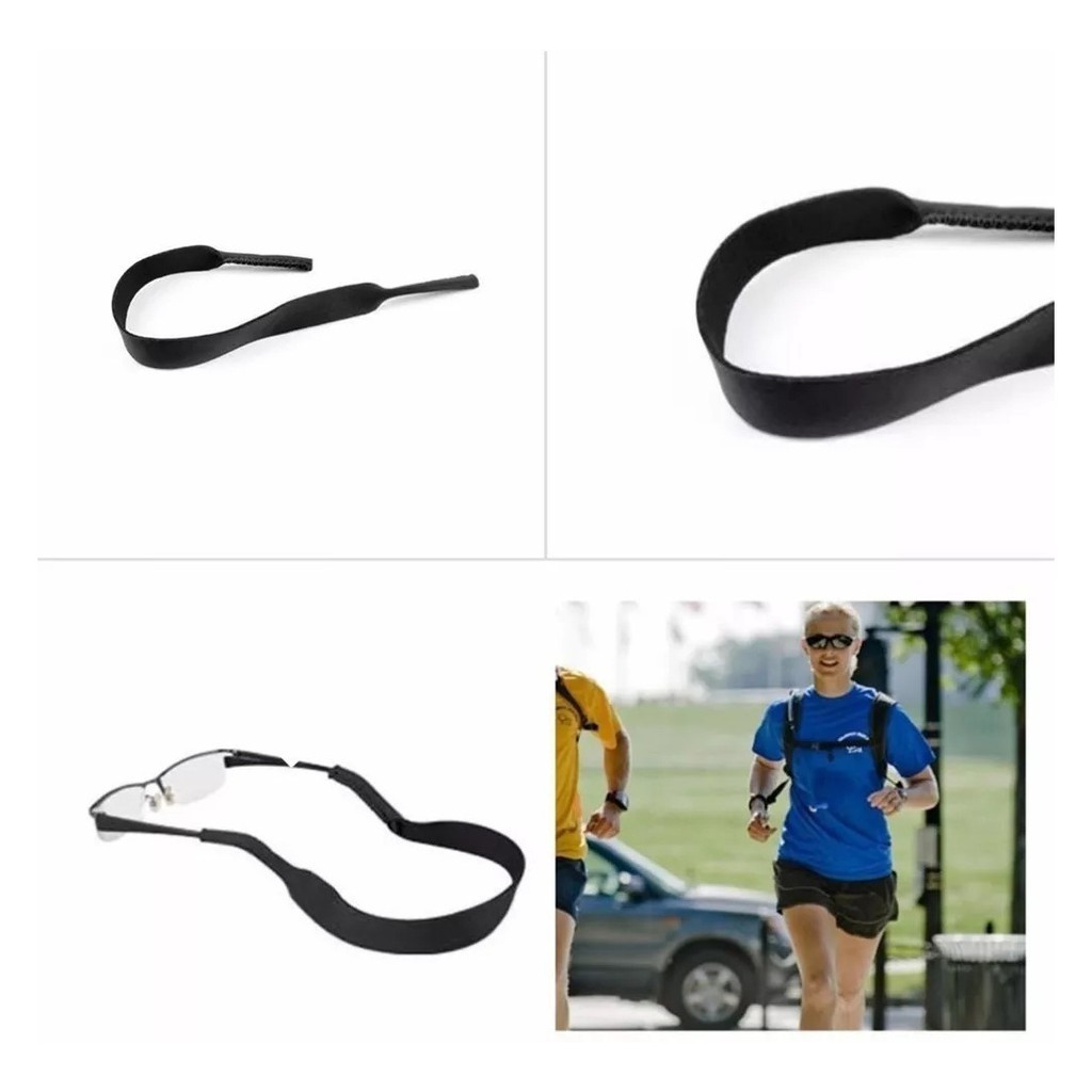 Corda Cordão Tira Neoprene Para Óculos Esportivo, em Oferta na Shopee