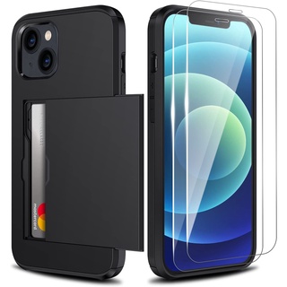 Capa Tipo Carteira De Silicone Com Porta Cartão Para iPhone 13/12/11 Pro/XS Max/XR/7/8 Plus/SE 2020