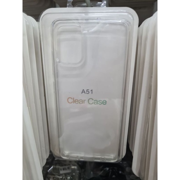 Capa transparente Acrílico clear case resistente à queda Samsung A01 A01 core A10 A02 A02s A03S A10 A32 A52 A72 S20 S20 FE