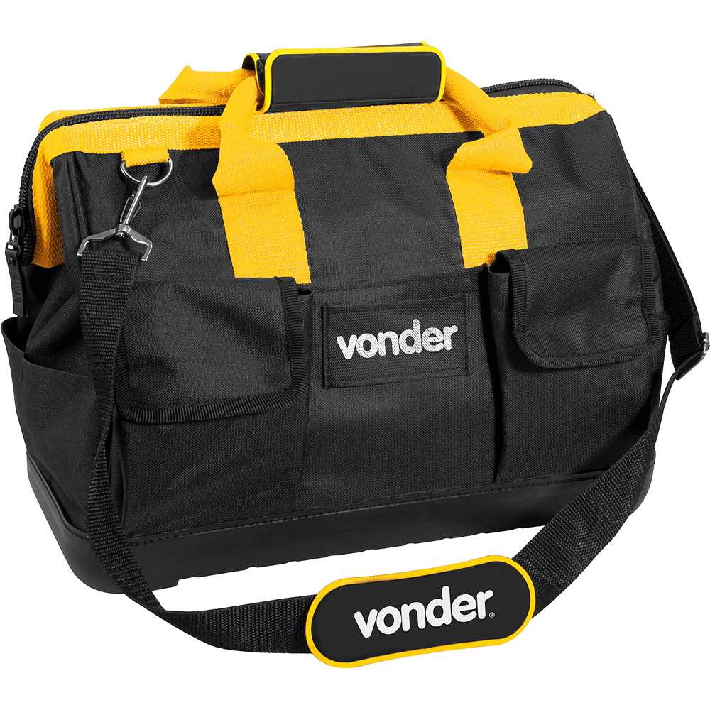 Bolsa Em Lona Para Ferramentas Com 16 Divisoes BL070 VONDER em Oferta na Shopee
