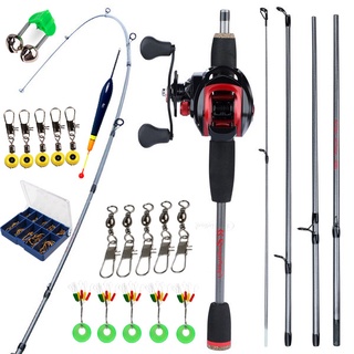 Vara De Pesca Com Carretilha Sougayilang 1,8m 17 + 1bb 7.2 : 1 Max Drag 10kg