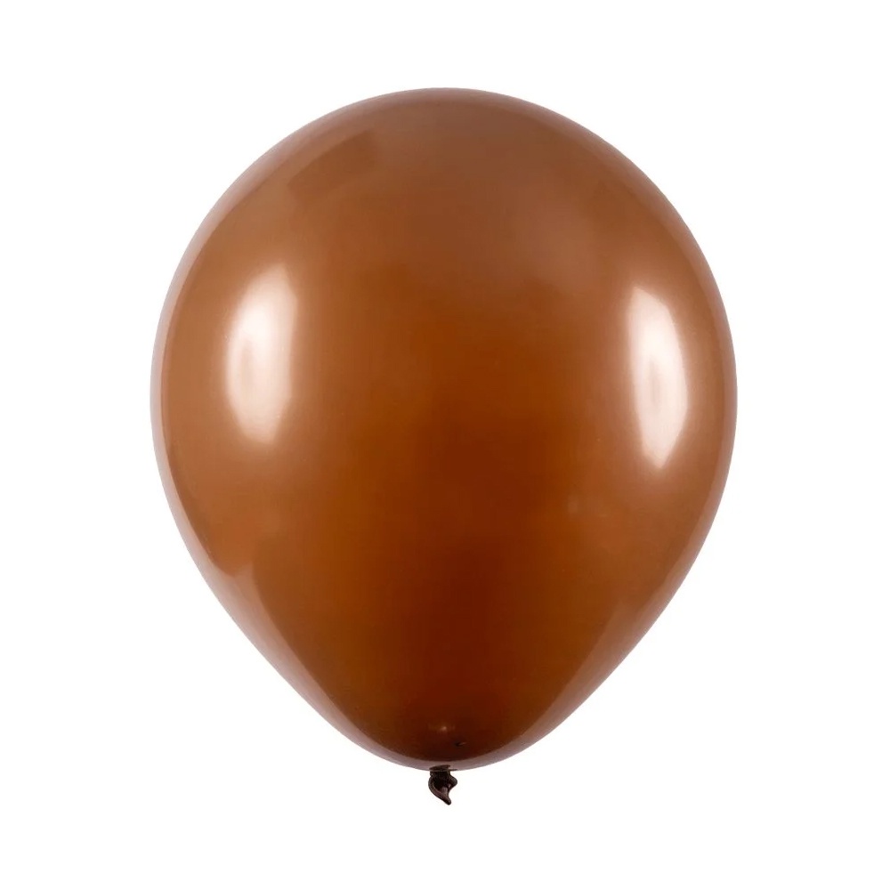 Balão Redondo Profissional Marrom 5" 12cm 50un - Art-Latex - Home & Living