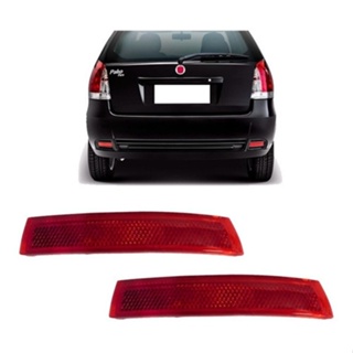 Par Refletor Olho De Gato Para-choque Traseiro Palio 2004 a 2012 em Oferta na Shopee