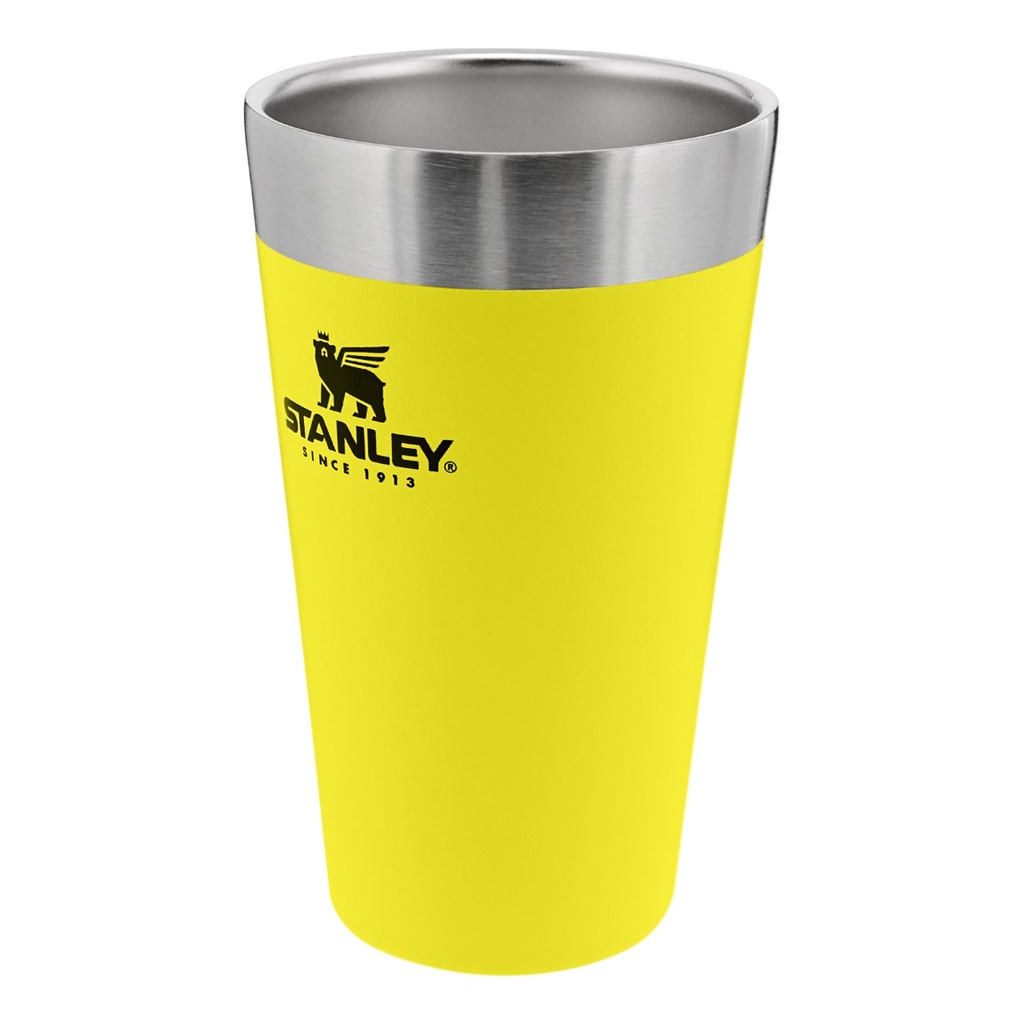 Copo Termico Inox Amarelo Cerveja Stanley Sem Tampa 473ml Envio Imediato