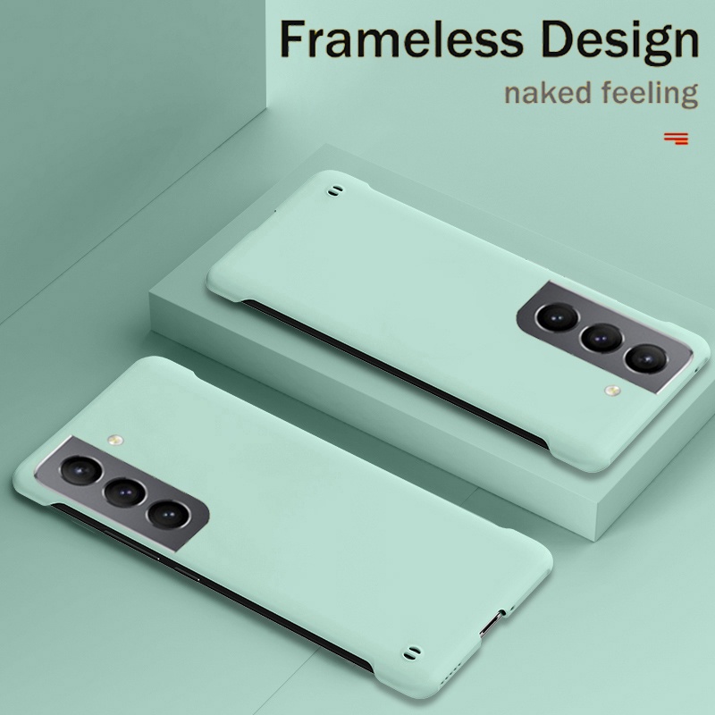 Capa Ultra Fina Sem Moldura Anti-Impacto Para Samsung S22/S20 Plus/S21 em Oferta na Shopee