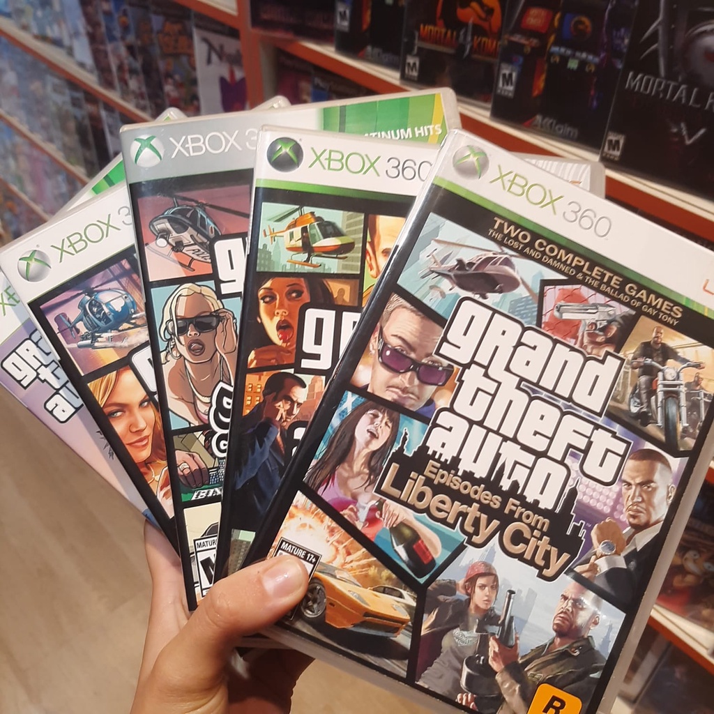 Combo de todos Os Grand Theft Auto GTA- 5 Jogos