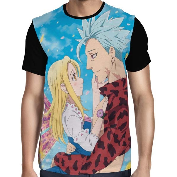 Camisa Full Banlaine - Ban e Elaine - Nanatsu no Taizai