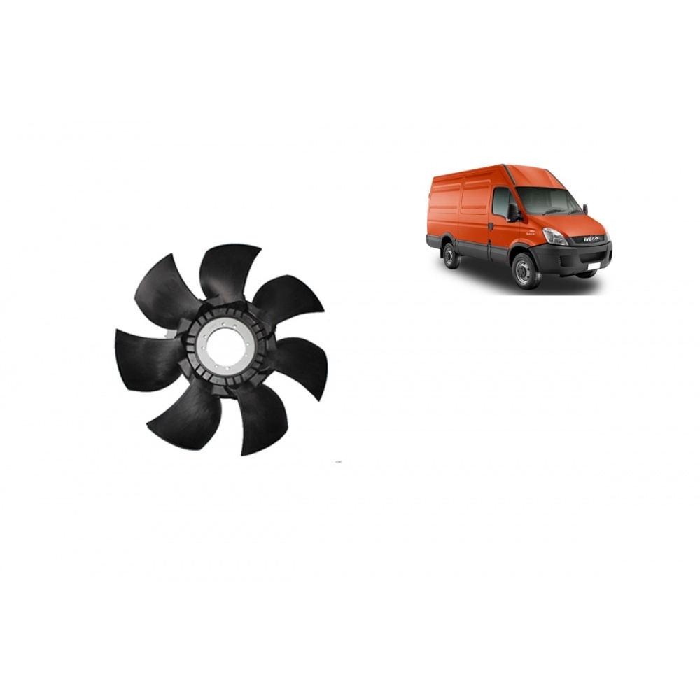 HELICE RADIADOR COMPATIVEL IVECO DAILY (2013/2019) (7 PAS)