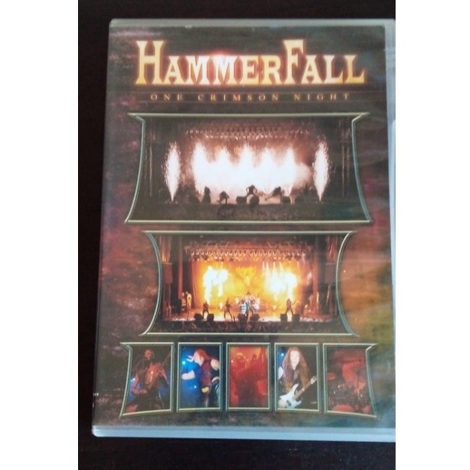 DVD Hammerfall - One Crimson Night (Original) | Shopee Brasil