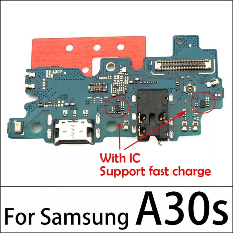 Placa De Carregamento Microfone GALAXY A30s A307