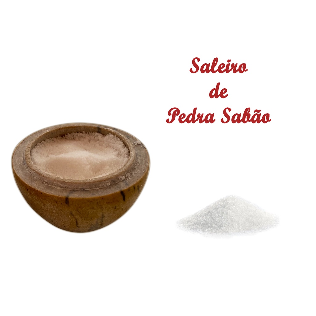 Saleiro Natural Pequeno De Pedra Sabão Lindo E Delicado em Oferta na Shopee