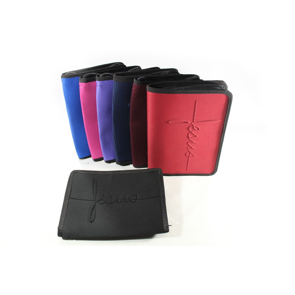 Capa Para Bíblia Pequena 16 Cm X 23 Cm - Jesus Em Relevo