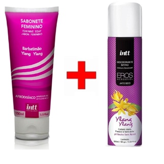 Sabonete Intimo Corporal Intt + Desodorante Feminino Ylang Ylang em Oferta na Shopee