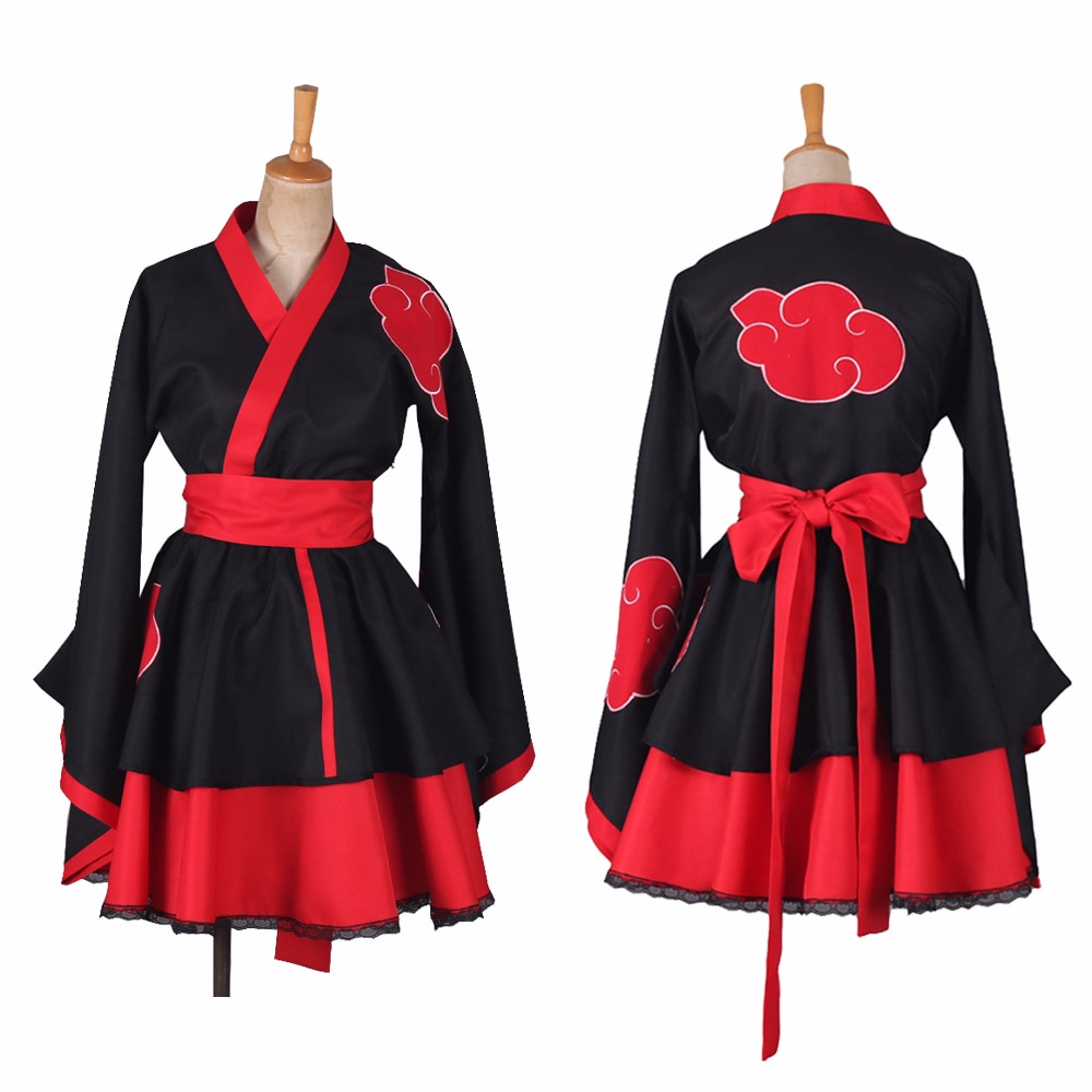 vestido feminino akatsuki