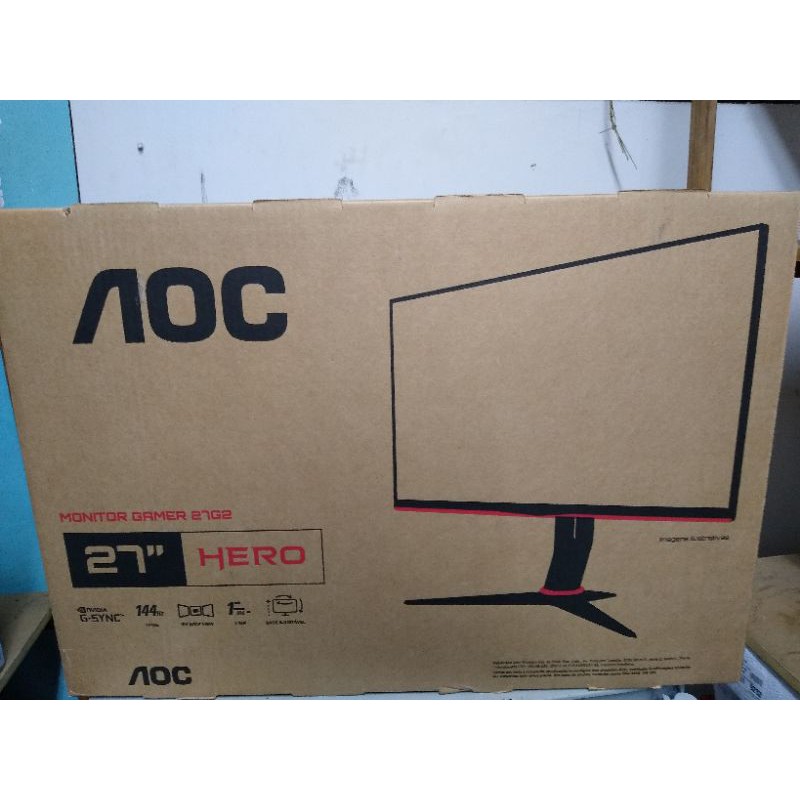 Monitor Gamer Aoc 27 Hero G2 144hz Shopee Brasil